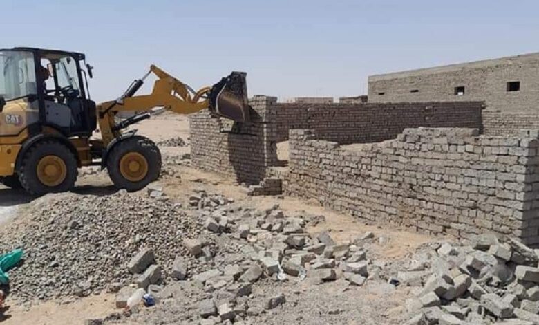 تنفيذ الإزالة الفورية للتعديات علي الأراضي الزراعية بكفر الشيخ 