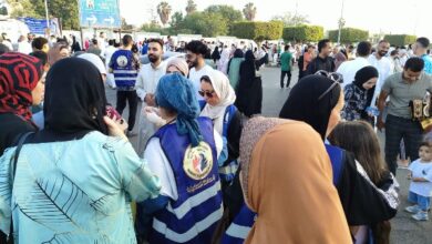 حماة الوطن يوزع الحلوى والهدايا على الأطفال في صلاة عيد الأضحى المبارك