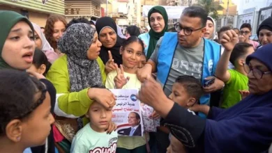 مستقبل وطن يشارك الأطفال فرحة العيد بمنطقة الغريب بحي السويس