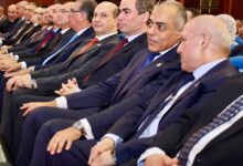 رئيس النيابة الإدارية الجديد يبدأ مهامه بحضور مؤتمر انتخابات الشيوخ