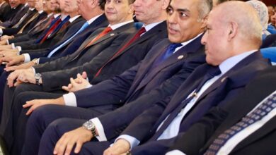 رئيس النيابة الإدارية الجديد يبدأ مهامه بحضور مؤتمر انتخابات الشيوخ
