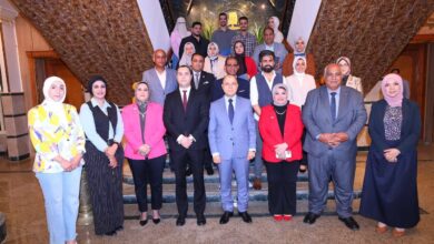 كفرالشيخ.. تكريم المحافظة لفريق إعداد الهوية البصرية تجسيد للتعاون البنّاء بين الجامعة والأجهزة التنفيذية