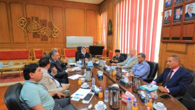 انعقاد الاجتماع الاول للجنة المشكلة للمبادرة الرئاسية “معًا بالوعي نحميها” بجامعة كفر الشيخ