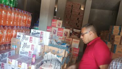 حملات تموينية بكفر الشيخ على المخابز والمحلات التجارية.. ضبط سلع مجهولة المصدر وغير صالحة للاستهلاك الأدمي