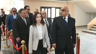 محافظ البحيرة ووزير العدل يتفقدان أعمال تطوير مبنى المحكمة الابتدائية القديم بدمنهور