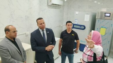 وكيل صحة البحيرة يتفقد ديوان المديرية القديم للتعرف على مكونات المبنى والعاملين