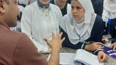 جولات مرورية لفرق الطب العلاجى على مستشفيات كفرالدوار العام وحميات كفر الدوار