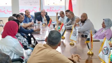 أمانة كفر الدوار بالجبهة الوطنية تناقش خطة عمل الأمانات خلال الفترة المقبلة