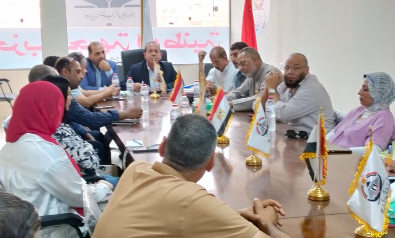أمانة كفر الدوار بالجبهة الوطنية تناقش خطة عمل الأمانات خلال الفترة المقبلة أمانة كفر الدوار بالجبهة الوطنية تناقش خطة عمل الأمانات خلال الفترة المقبلة