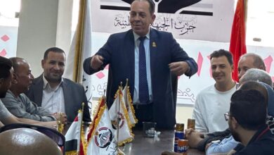 أمانة الفلاحين بالجبهة الوطنية مركز كفر الدوار تناقش الإستعدادات لانتخابات مجلس النواب